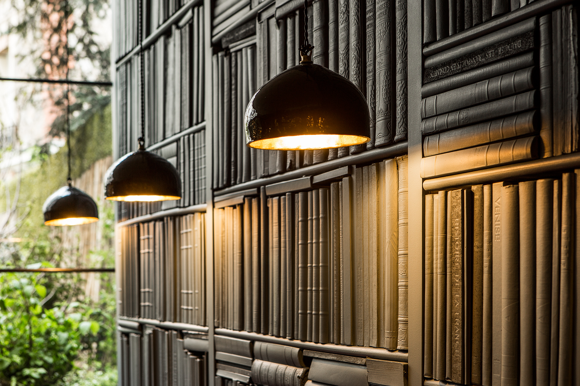 Salon ambiance feutrée